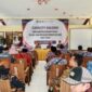 Suasana Capacity Building Implementasi Pajak Tata Boga/Katering Non Tunai di Balai Pendopo Kecamatan Gayam, Kamis (08/10/2026)