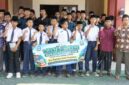 60 Siswa MTs-MA Bustanul Ulum Ellak Daya Menyusuri Dunia Literasi di Perpusda Sumenep