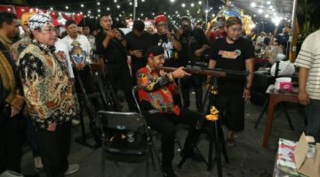 Bupati dan Wabup Sumenep Jajal Uji Tembak Akik di Labang Mesem 2026