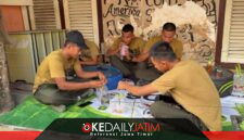 TNI dan Rakyat Menyatu di Taman Bunga Sumenep, Danyonif YTP 931/KJ Dorong UMKM Lokal Bangkit