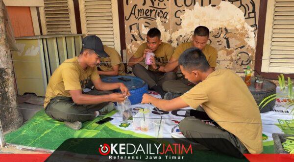 TNI dan Rakyat Menyatu di Taman Bunga Sumenep, Danyonif YTP 931/KJ Dorong UMKM Lokal Bangkit
