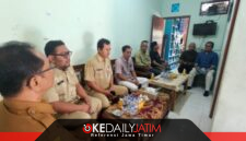 Suasana Pertemuan Kesbangpol Klaten Bersama Paguyuban Pedagang Kelontong Madura Klaten, Selasa (12/10/2026)