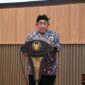 Wakil Bupati Sumenep KH. Imam Hasyim, S.H., M.H., saat membacakan Nota Penjelasan Bupati Achmad Fauzi Wongsojudo dalam Rapat Paripurna DPRD Sumenep, Kamis (15/10/2026)