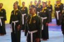 Asah Ketangguhan Prajurit, Yonif TP 931/KJ Gelar Ujian Pencak Silat Militer
