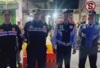 Anggota Lalin Disperkimhub Kabupaten Sumenep Saat PAM KEN 2026