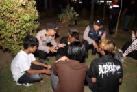 Patroli Malam Polresta Sumenep Sasar Taman Tajamara, Cegah Gangguan Keamanan
