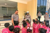 Polisi Sahabat Anak, Satlantas Polresta Sumenep Tanamkan Budaya Tertib Lalu Lintas Sejak Dini