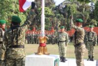 Upacara 17-an Kodim Sumenep: Panglima TNI Tekankan Kesiapsiagaan, Disiplin, dan Integritas Prajurit