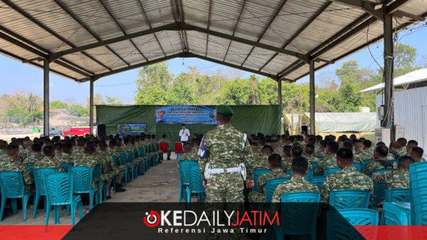 Yonif TP 931/KJ dan BNN Sumenep Bersinergi, Ratusan Prajurit Dibekali Edukasi Bahaya Narkoba