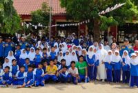 Cegah Risiko Kebakaran Sejak Dini, SDN Pamolokan 2 Sumenep Gandeng Damkar Edukasi Siswa