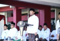 Bupati Sumenep Dr H Achmad Fauzi Wongsojudo SH MH Pimpin Peringatan HSN 2026 di Lingkungan Pemkab Sumenep, Kamis (21/10/2026)