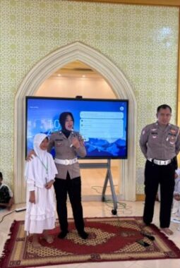 Polisi Sahabat Anak, Satlantas Polresta Sumenep Tanamkan Budaya Tertib Lalu Lintas Sejak Dini