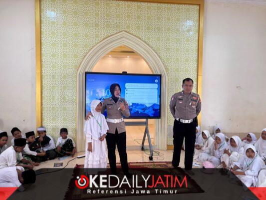 Polisi Sahabat Anak, Satlantas Polresta Sumenep Tanamkan Budaya Tertib Lalu Lintas Sejak Dini