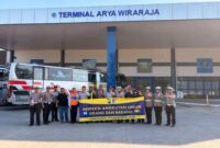Jaga Keselamatan di Jalan, Satlantas Polresta Sumenep Gelar Inspeksi Angkutan