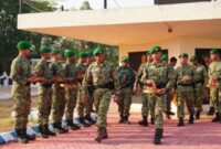 Yonif TP 931/Ksatria Jokotole Perkuat Patriotisme Lewat Tradisi Satuan di Sumenep