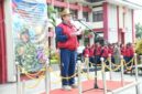 Wabup KH Imam Hasyim SH MH Saat Pimpin Apel Upacara Gabungan dan Pelepasan Atlet Di Halaman Kantor Pemkab Sumenep, Senin (25/10/2026)