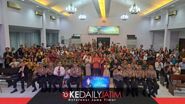 Minggu Kasih di GPdI Sumenep, Kapolresta Ariek Indra Sentanu Perkuat Pesan Toleransi dan Kerukunan