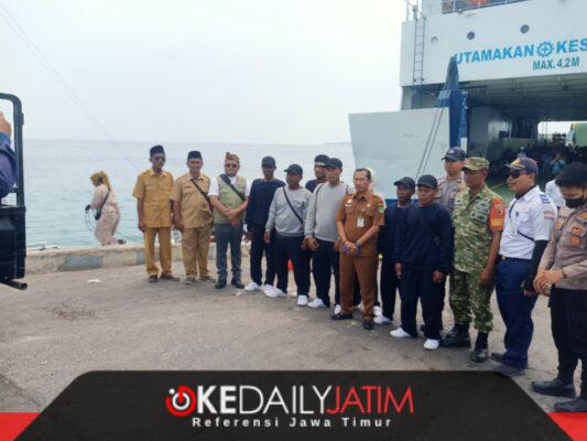 Tiba di Raas, 9 Nelayan Tonduk Disambut Forpimka Usai Dipulangkan dari Australia