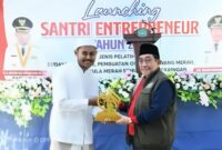 Wabup Sumenep KH Imam Hasyim di Acara Santri Entrepreneur 2026.