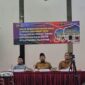 Bupati Sumenep Dr H Achmad Fauzi Wongsojudo SH MH di Acara Focus Group Discussion (FGD) dan konsultasi publik Kajian Lingkungan Hidup Strategis (KLHS) yang digelar Dinas Pekerjaan Umum dan Tata Ruang (PUTR) Kabupaten Sumenep di Ballroom Kaberaz Hotel, Selasa (6/10/2026)