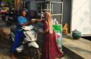 Suasana Penyaluran Nasional Bungturat di Jalan Urip Sumoharjo Desa Pabian, Jum'at (09/10/2026)