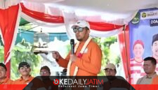 Bupati Sumenep Dr H Achmad Fauzi Wongsojudo SH MH Liga Perkutut Indonesia (LPI) Putaran ke-8 digelar di GOR A. Yani, Sumenep, Sabtu (10/10/2026).