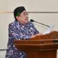 Wabup Sumenep KH Imam Hasyim SH MH saat menghadiri Wisuda Sarjana III STAI Nurud Dhalam Tahun Akademik 2026/2027 di Ballroom Hotel C1, Sumenep, Kamis (15/10/2026).