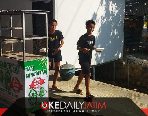 KBS Sumenep Salurkan 117 Bungkus Nasi Bungturat, Jumat Manis Jadi Momentum Berbagi