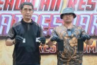 Petugas SatresNarkoba Polresta Sumenep Bersama BB Yang Berhasil Diamankan 