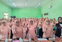 Foto Bersama kegiatan Dharma Wanita Persatuan (DWP) Kantor Kementerian Agama Kabupaten Sumenep.
