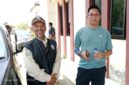 Kadisperkimhub Kabupaten Sumenep Dadang Dedi Iskandar (Kanan) di Kegiatan Opgab Skala Besar Kepatuhan PKB, Jum'at (23/10/2026)