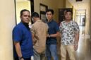 Anggota Satreskrim Polresta Sumenep Saat Mengamankan Pelaku Persetubuhan