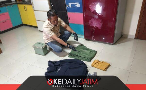 Anggota Satreskrim Polresta Sumenep Bersama Barang Bukti Yang Berhasil Diamankan 